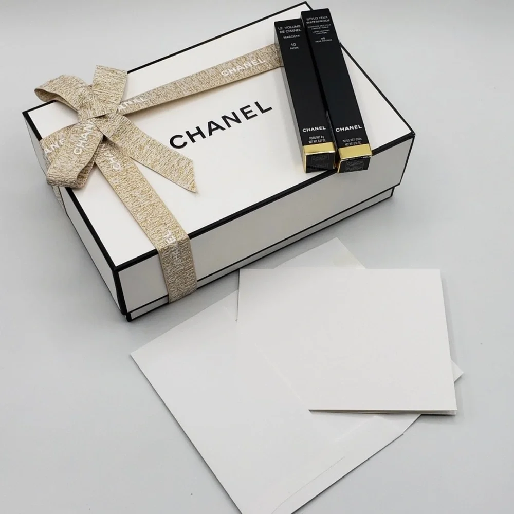 Chanel Eye Makeup Gift Box Card